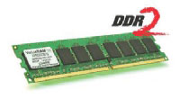 Kingston ValueRAM - Memoria - 2 GB - DIMM de 240 espigas - DDR2 - 400 MHz / PC2-3200 - CL3 - 1.8 V - sin memoria intermedia - ECC (KVR400D2E3/2G)